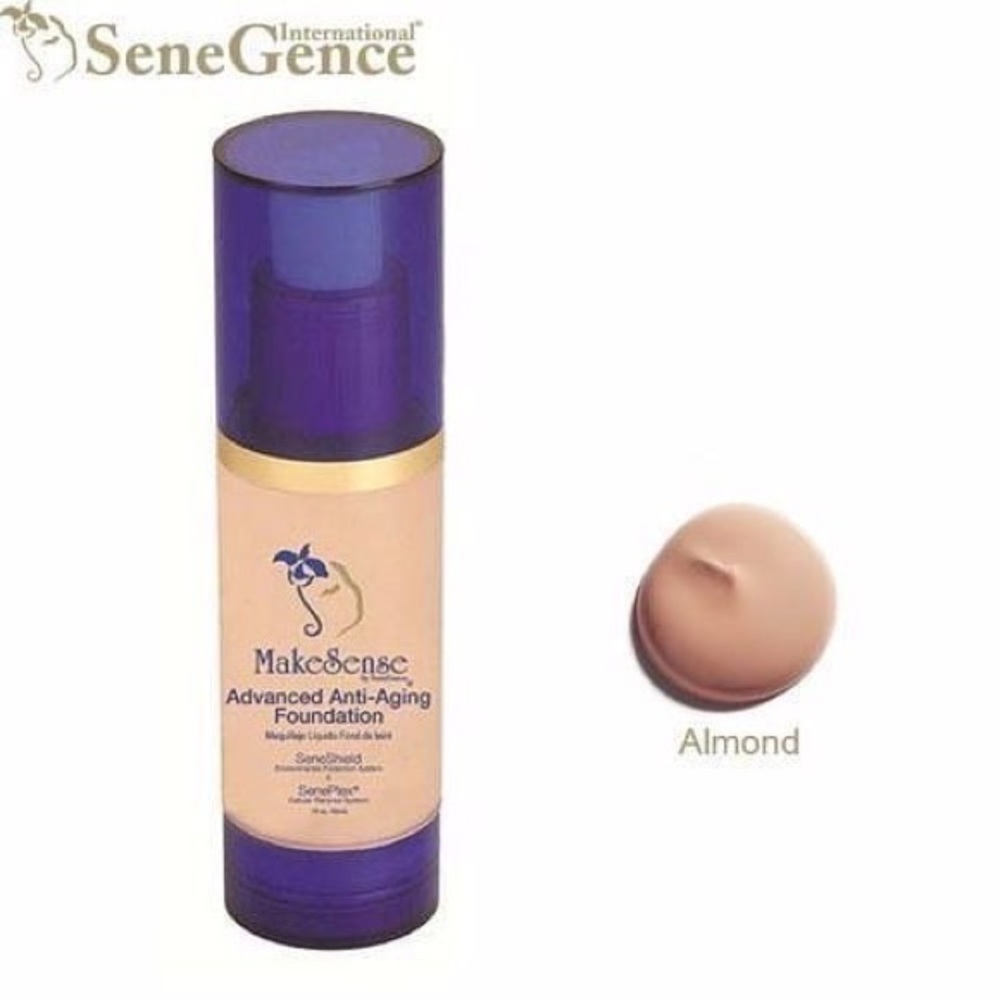 Senegence anti aging foundation in Almond.